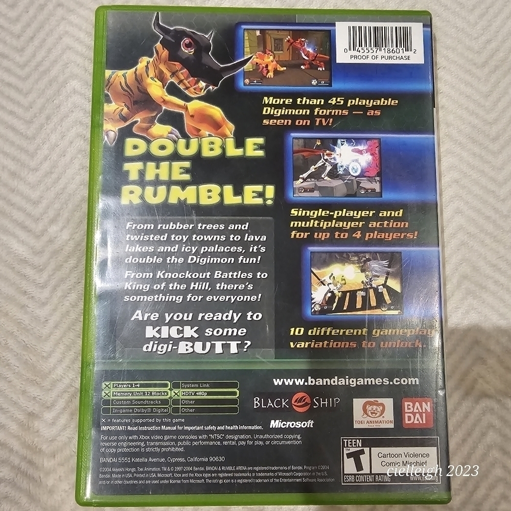 Digimon Rumble Arena 2 - XBOX game - Picture 3 of 3